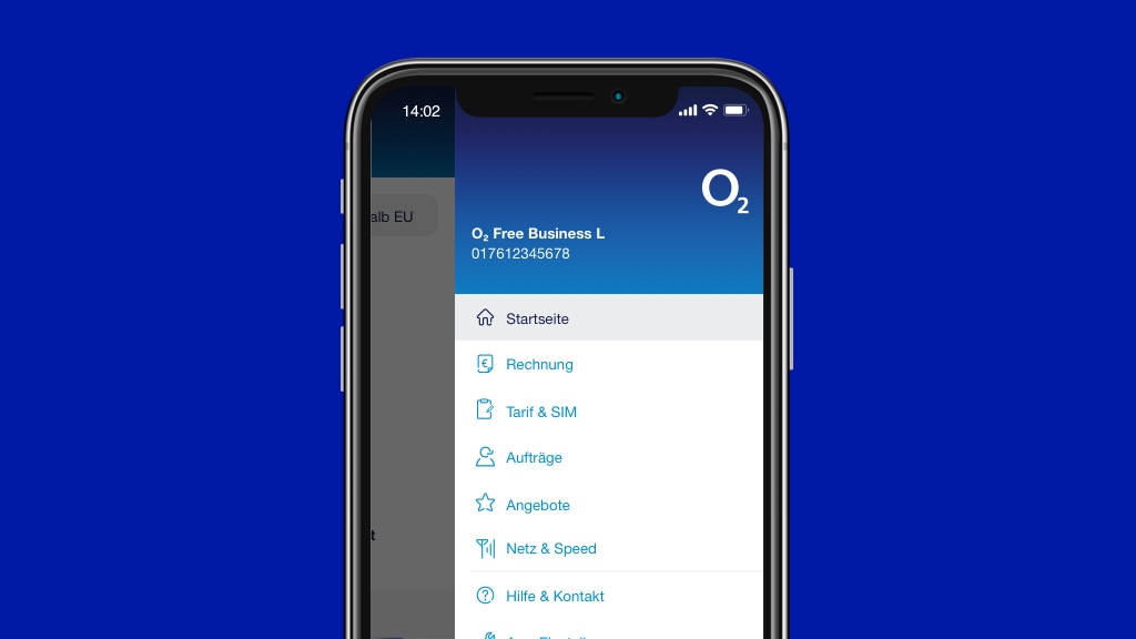 o2 Business App: Buchungen