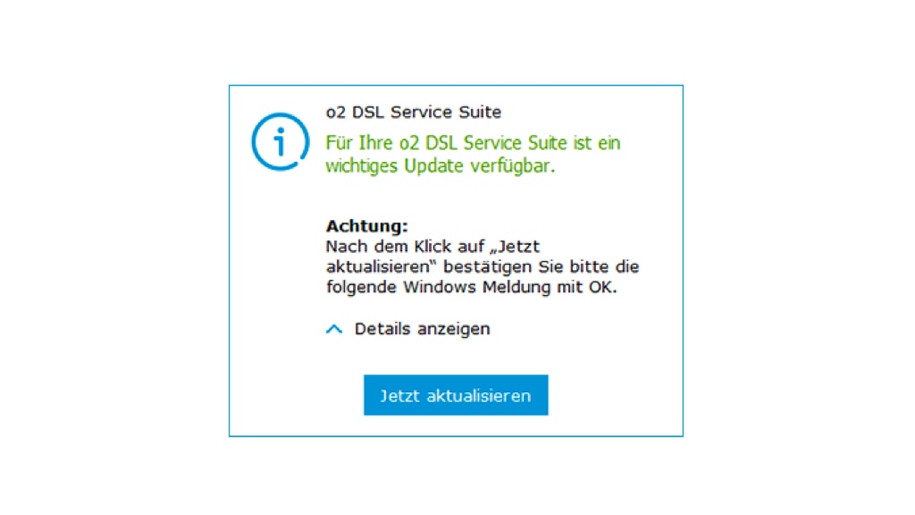 o2 Service Suite verwenden