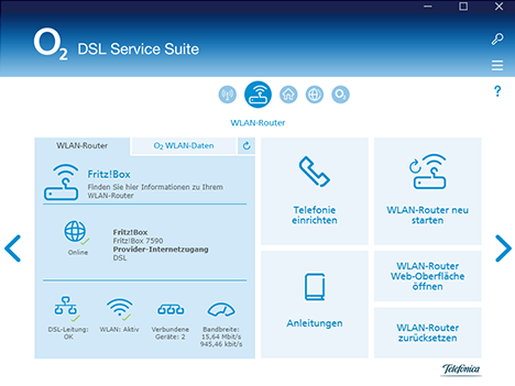 DSL Service Suite Internet